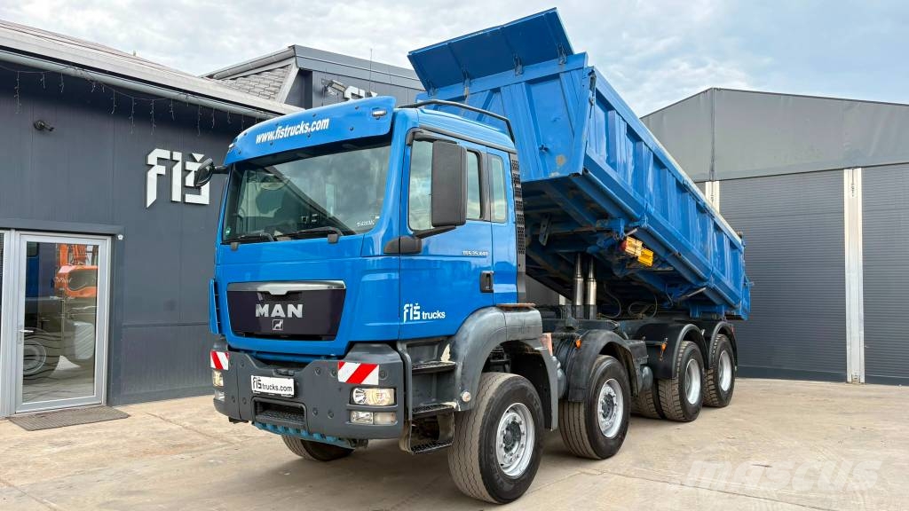 MAN TGS 35.440 8x4 MEILLER BORDMATIC TIPPER - RETARDER Самосвал