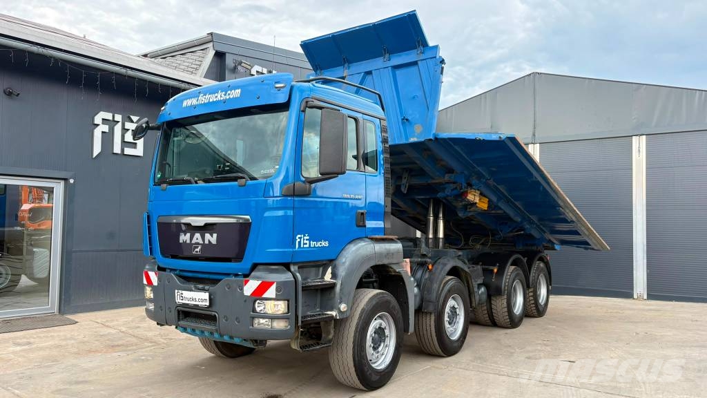 MAN TGS 35.440 8x4 MEILLER BORDMATIC TIPPER - RETARDER Самосвал