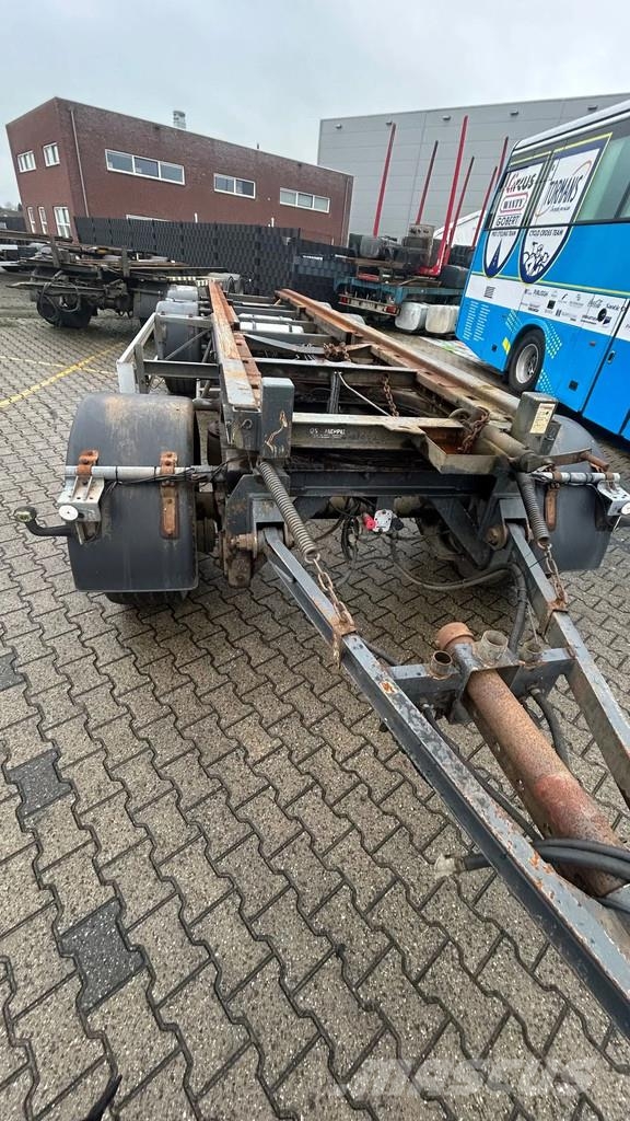 GS Meppel 3 asser container aanhanger | overzetter | Containerframe trailers