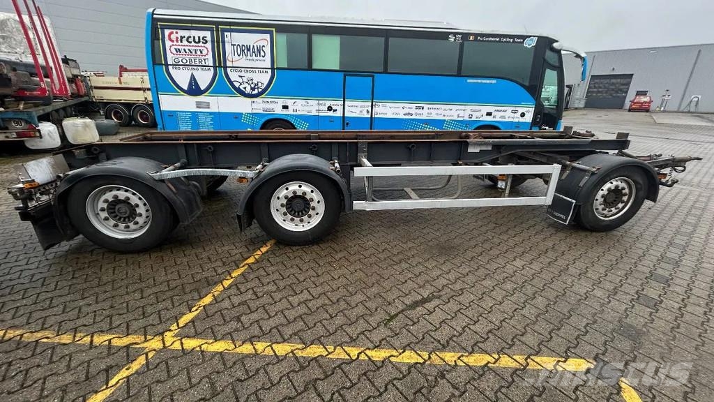 GS Meppel 3 asser container aanhanger | overzetter | Containerframe trailers