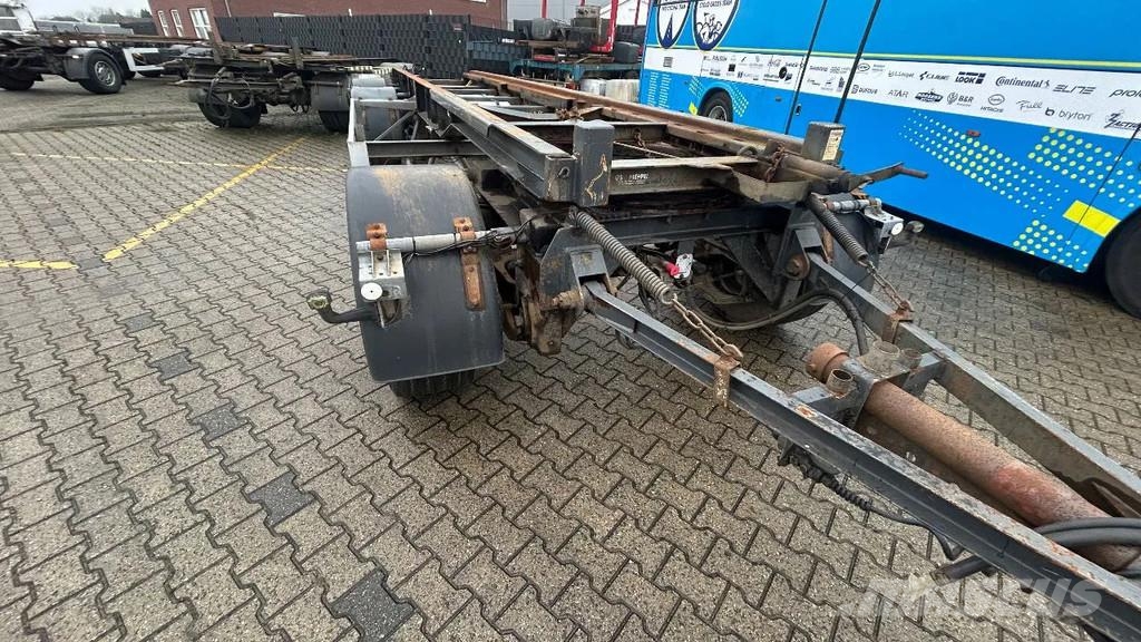 GS Meppel 3 asser container aanhanger | overzetter | Containerframe trailers