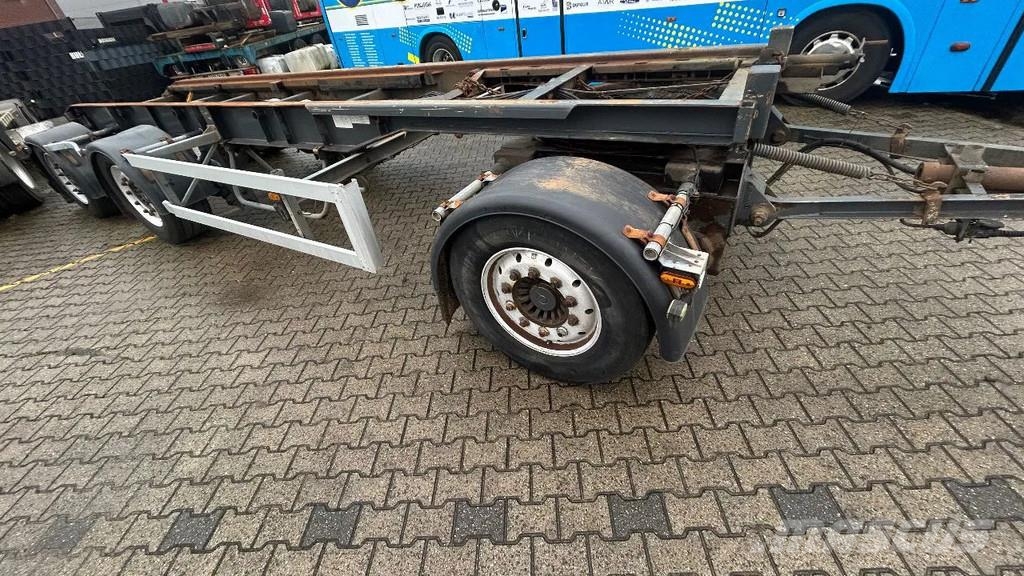 GS Meppel 3 asser container aanhanger | overzetter | Containerframe trailers