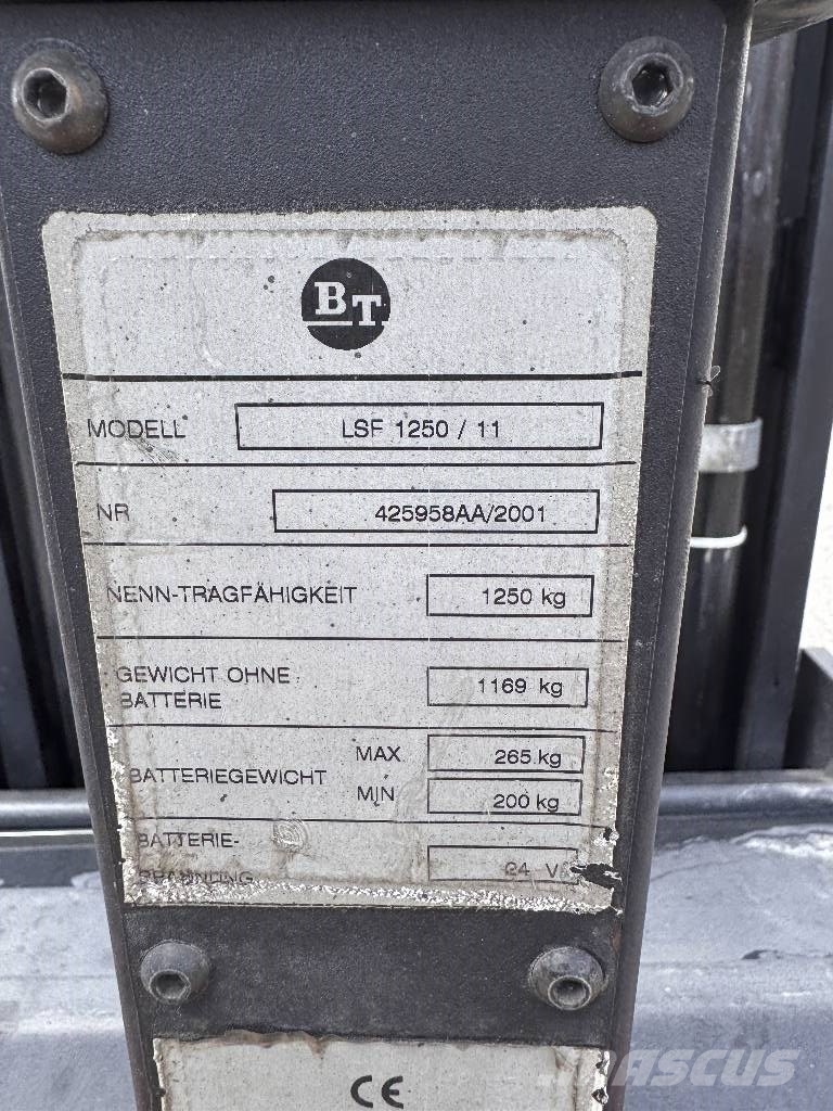 BT LSF 1250/11 Hochubwagen Platform stackers