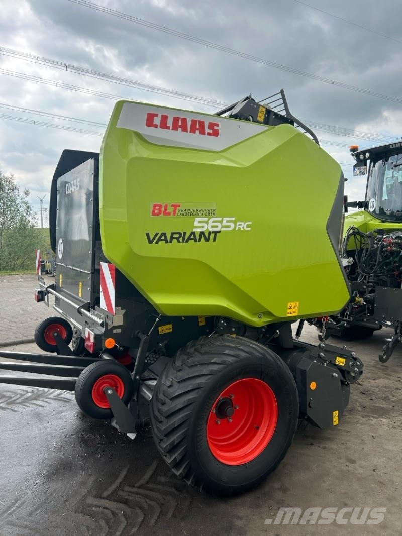 CLAAS Variant 565 RC Pro 원형 곤포기