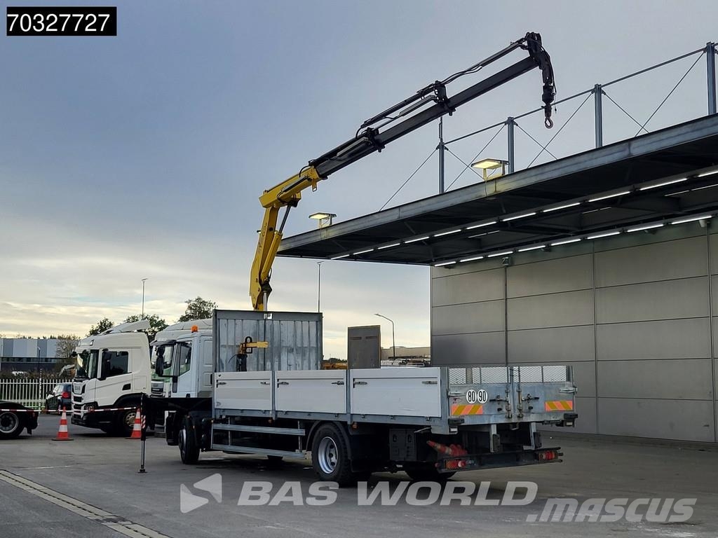 Iveco Eurocargo 180E250 4X2 HYVA HB.150XE3 Kran Crane Au Camiones plataforma