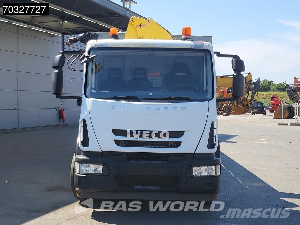 Iveco Eurocargo 180E250 4X2 HYVA HB.150XE3 Kran Crane Au Camiones plataforma