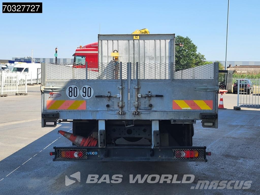 Iveco Eurocargo 180E250 4X2 HYVA HB.150XE3 Kran Crane Au Flatbed kamyonlar