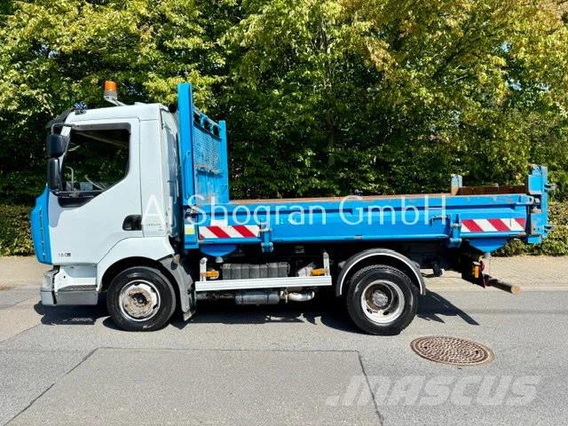 Renault Midlum 180 Dxi/3x -Seiten Kipper/Schalt/Euro5 شاحنات قلابة