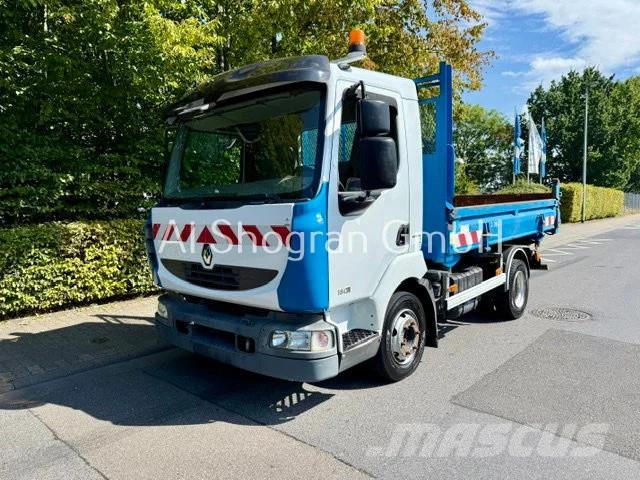 Renault Midlum 180 Dxi/3x -Seiten Kipper/Schalt/Euro5 شاحنات قلابة