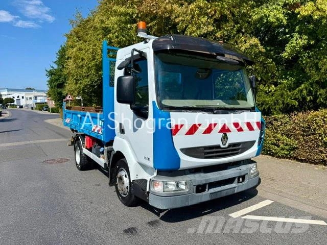Renault Midlum 180 Dxi/3x -Seiten Kipper/Schalt/Euro5 شاحنات قلابة