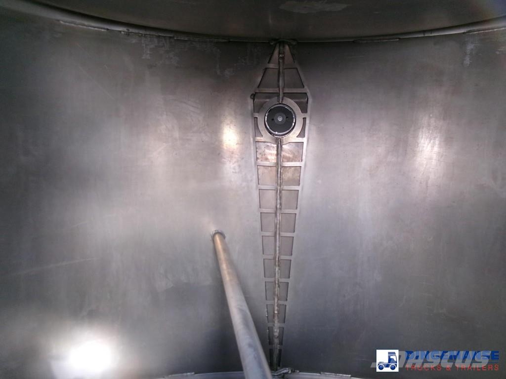 Lakeland Fuel tank alu 42.8 m3 / 6 comp + pump Cisternové návěsy