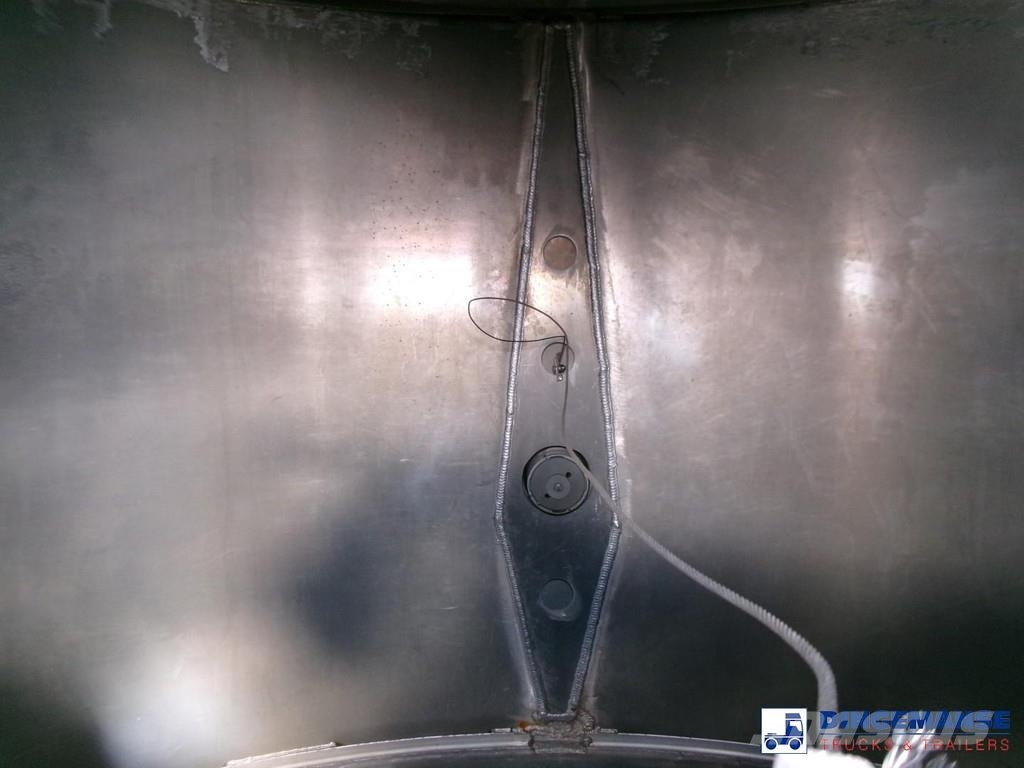 Lakeland Fuel tank alu 42.8 m3 / 6 comp + pump Cisternové návěsy