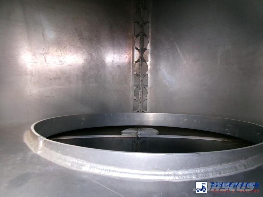 Lakeland Fuel tank alu 42.8 m3 / 6 comp + pump Cisternové návěsy