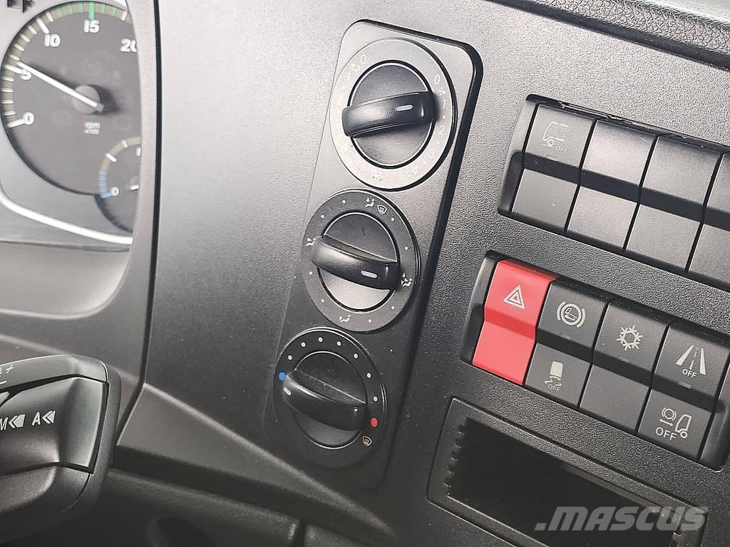 Mercedes-Benz ATEGO 1227 LIFT AIRCO Bakwagens met gesloten opbouw
