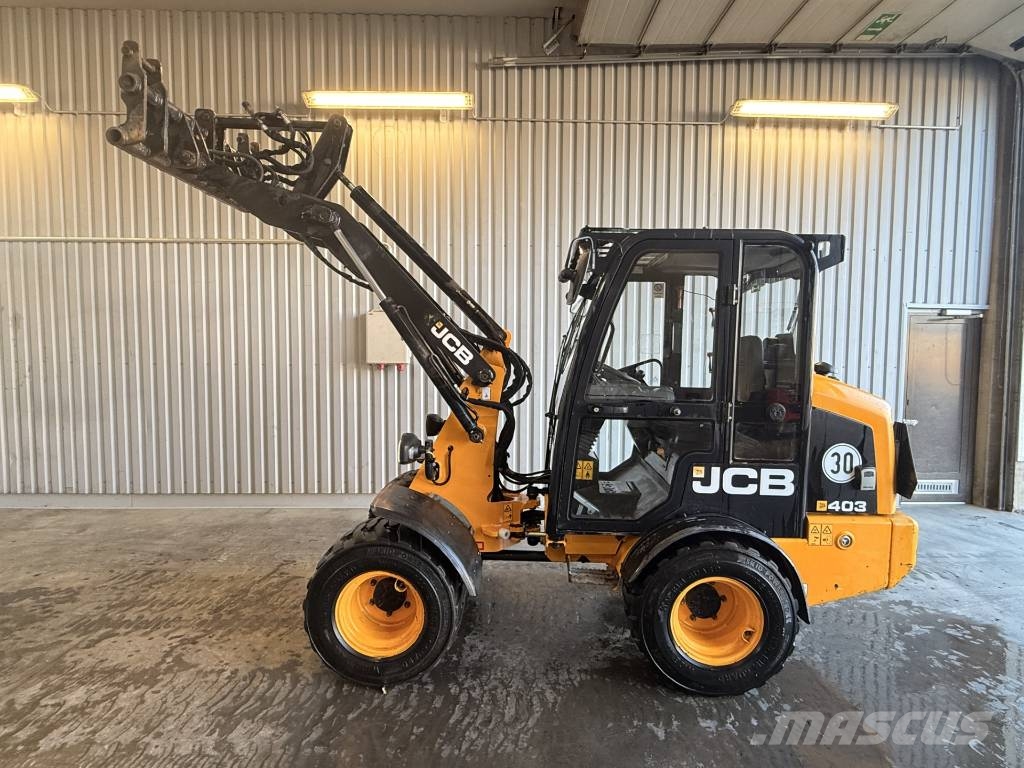 JCB 403 4x4 Vaihdossa käy kaikki Φορτωτές με λάστιχα (Τροχοφόροι)
