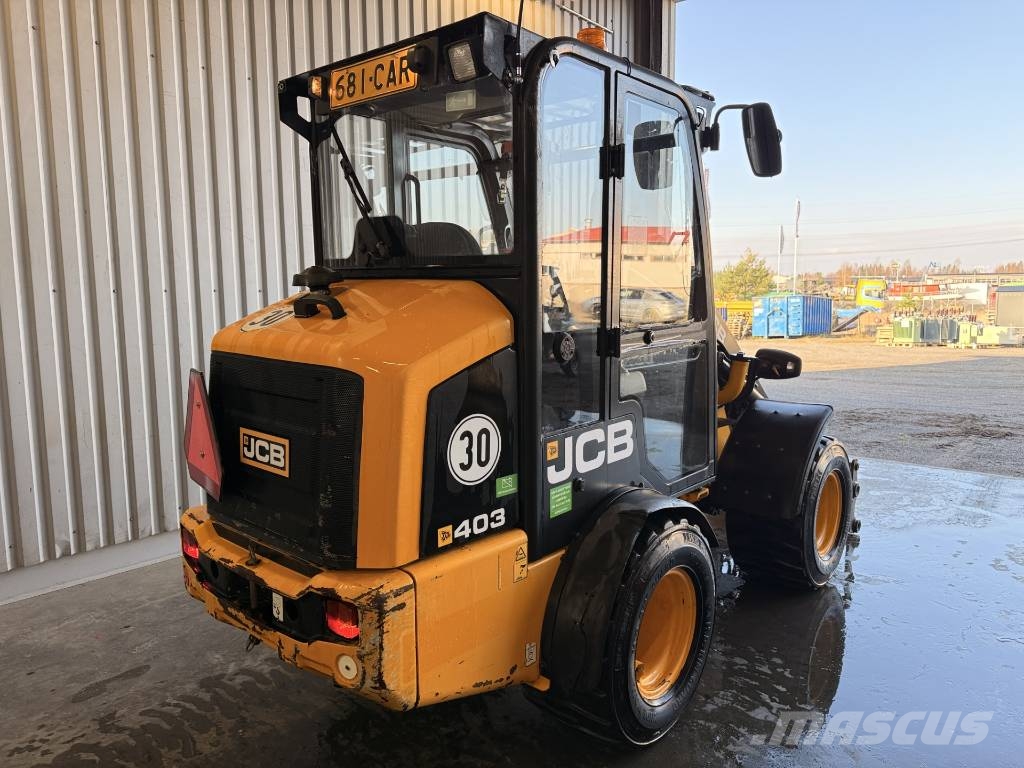JCB 403 4x4 Vaihdossa käy kaikki Φορτωτές με λάστιχα (Τροχοφόροι)