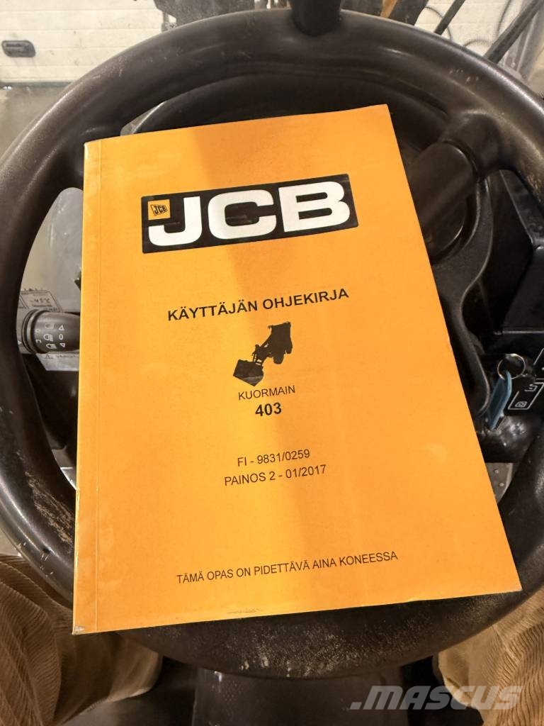 JCB 403 4x4 Vaihdossa käy kaikki Φορτωτές με λάστιχα (Τροχοφόροι)