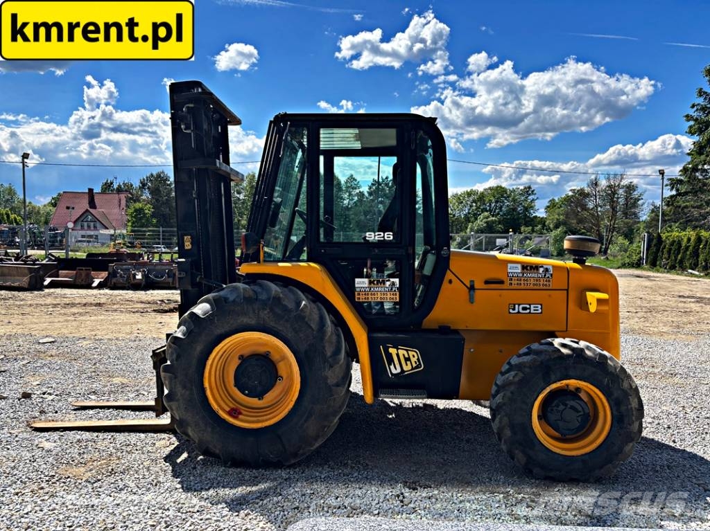 JCB 926 WÓZEK WIDŁOWY 2012R. MTH:1894 | JCB 930 MANITO Dieselové vozíky