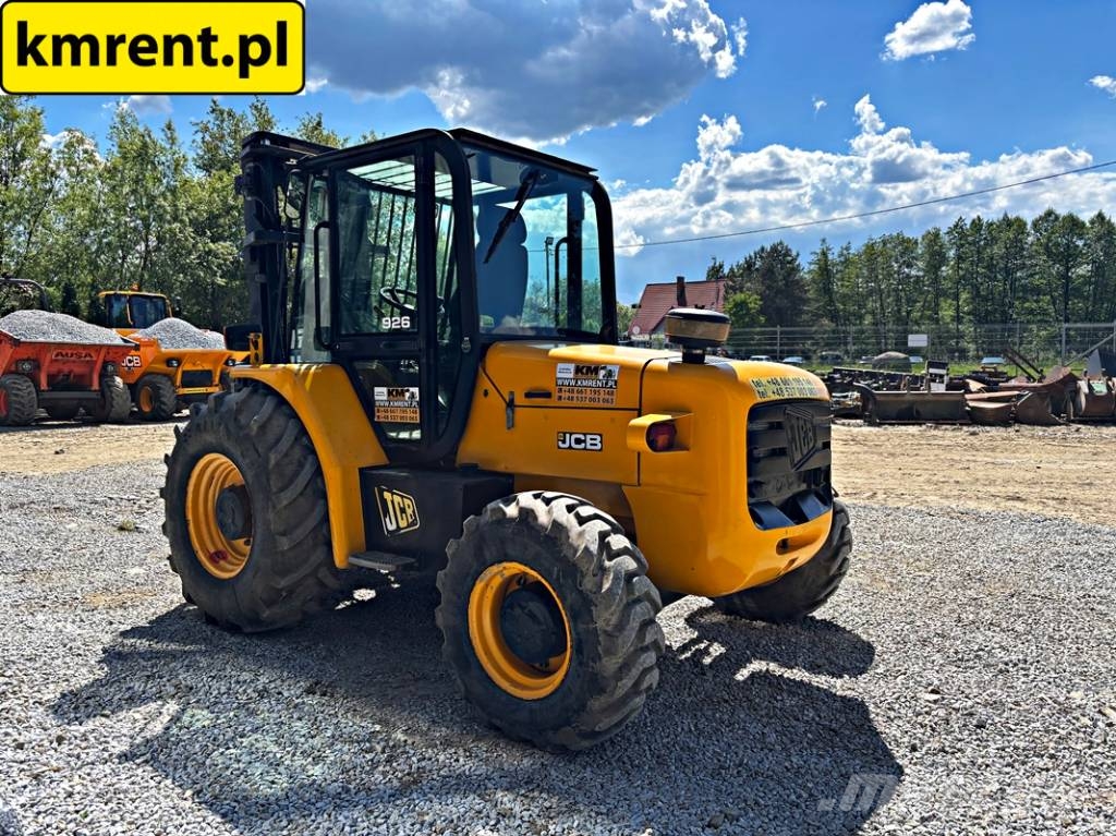 JCB 926 WÓZEK WIDŁOWY 2012R. MTH:1894 | JCB 930 MANITO Dieselové vozíky