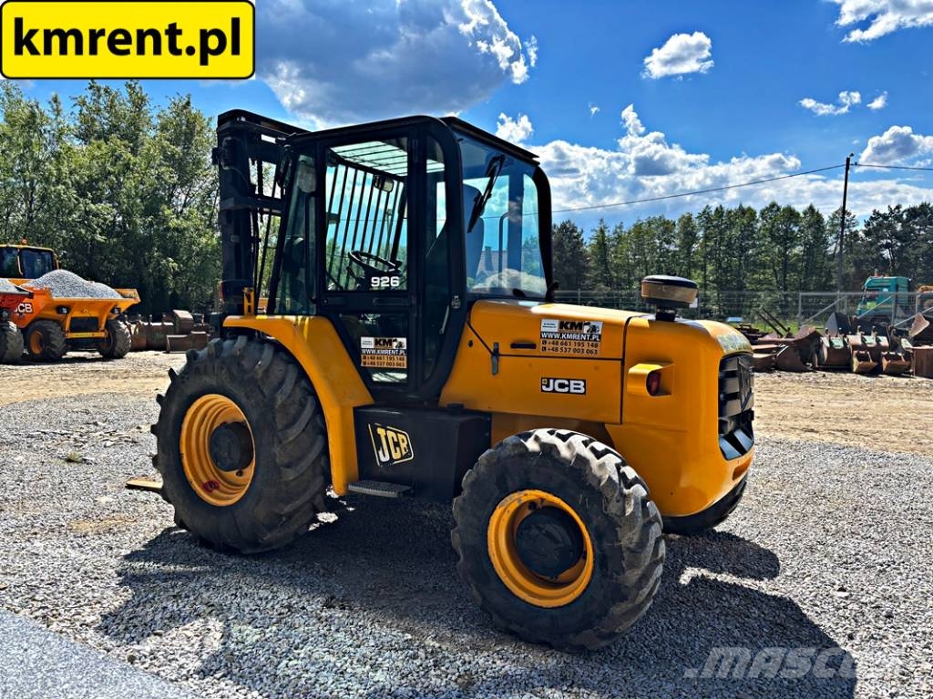 JCB 926 WÓZEK WIDŁOWY 2012R. MTH:1894 | JCB 930 MANITO Dieselové vozíky
