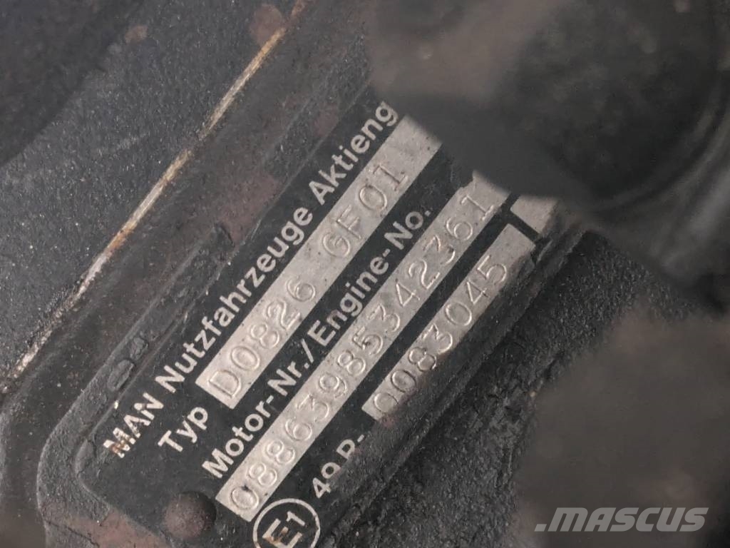 MAN D0826GF01 / D 0826 GF 01 LKW Motor Engines
