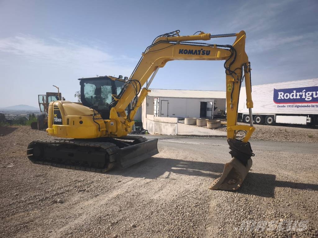 Komatsu PC 118 MR-8 Bageri gusjeničari