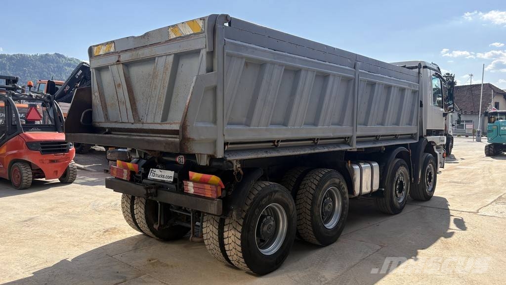 Mercedes-Benz ACTROS 3235 8x4 tipper - eps with clutch Damperli kamyonlar