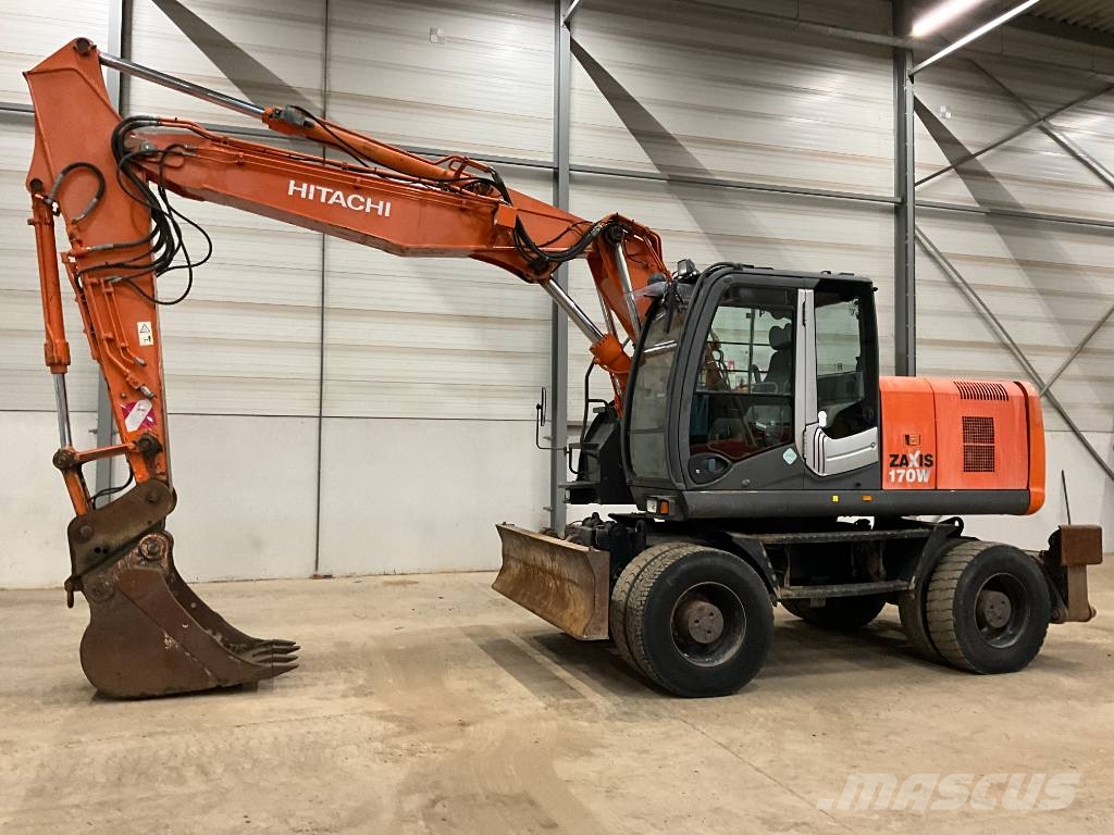 Hitachi ZX 170 W-3, 2008, Balen, Antwerpen, Belgium - Used wheeled