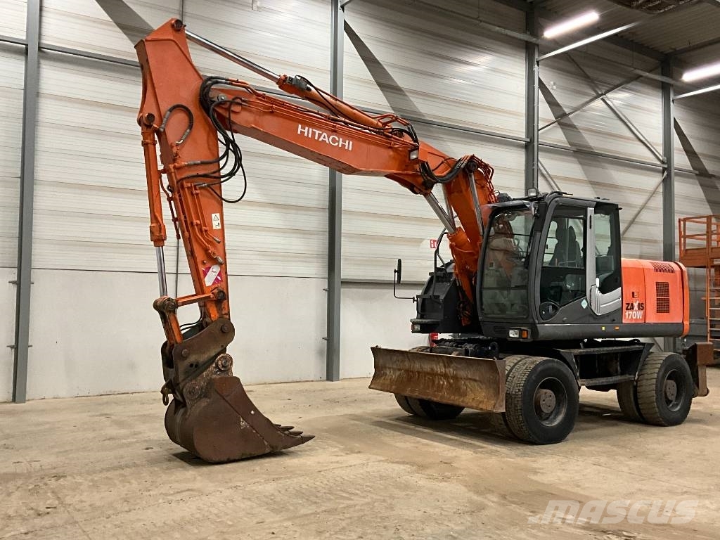 Hitachi ZX 170 W-3, 2008, Balen, Antwerpen, Belgium - Used wheeled