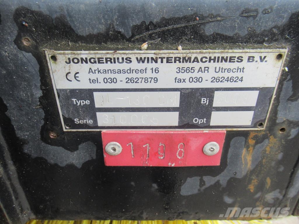 Jongerius HL-130 CM Borstel Hydraulisch Burstel Brusch Cepillos