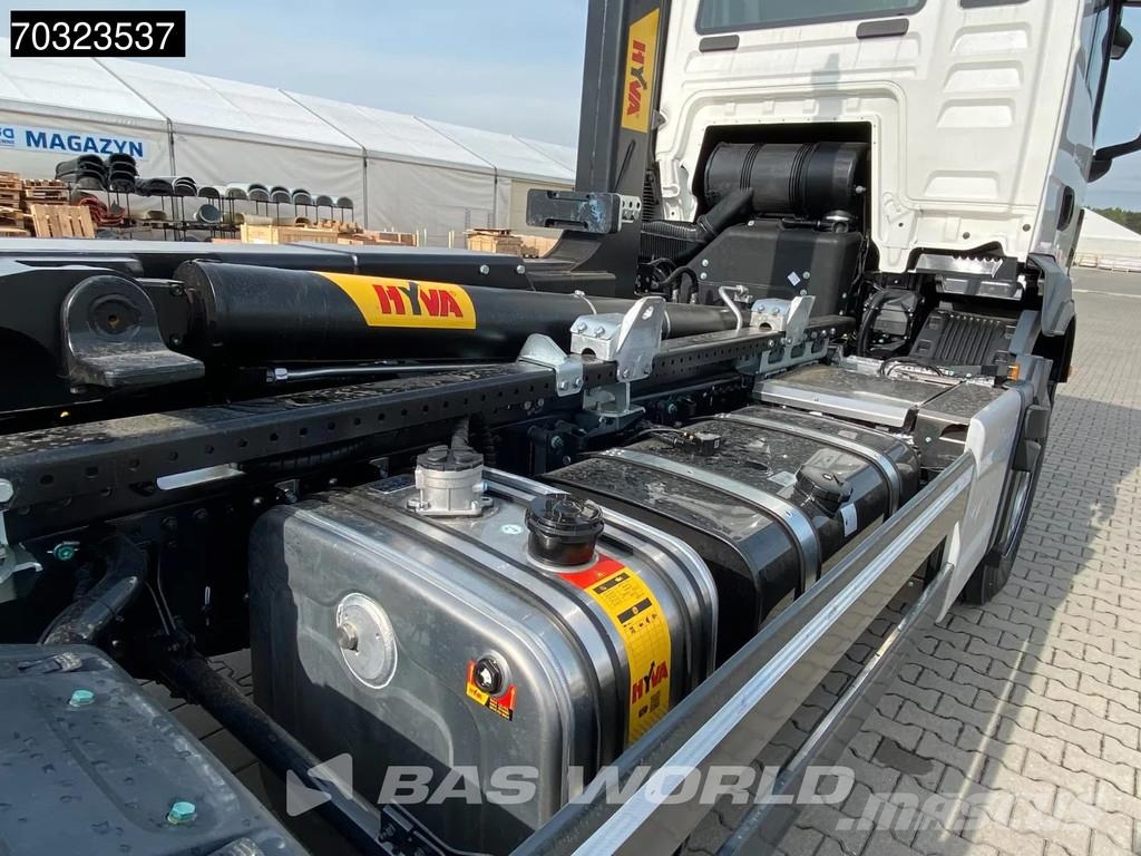 MAN TGS 26.480 TGS 6X4 NEW! HYVA 20-57S container syst Camiones polibrazo
