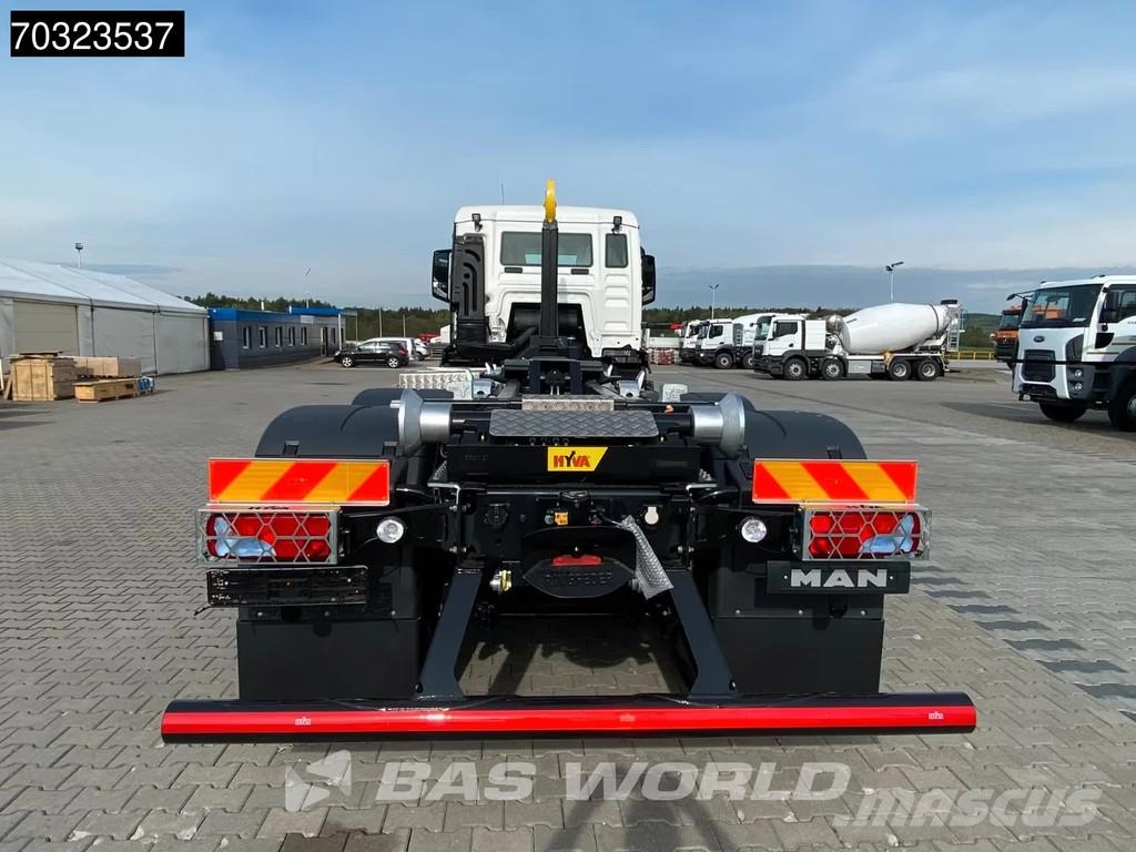 MAN TGS 26.480 TGS 6X4 NEW! HYVA 20-57S container syst Camiones polibrazo