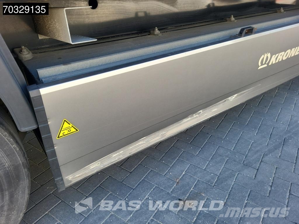 Krone SD Palletenkasten Lift Axle Perdeli yari çekiciler