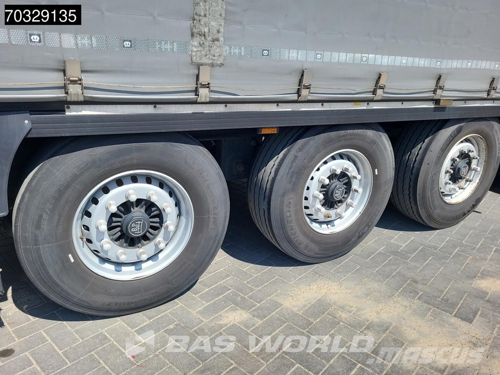 Krone SD Palletenkasten Lift Axle Perdeli yari çekiciler