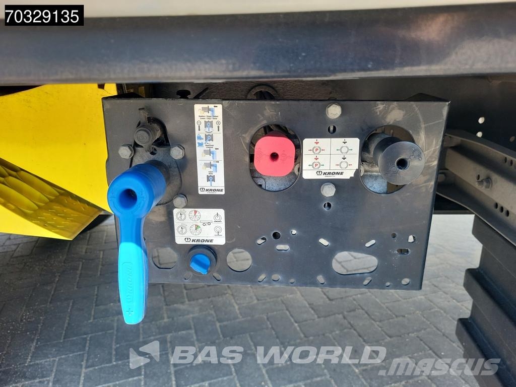 Krone SD Palletenkasten Lift Axle Perdeli yari çekiciler