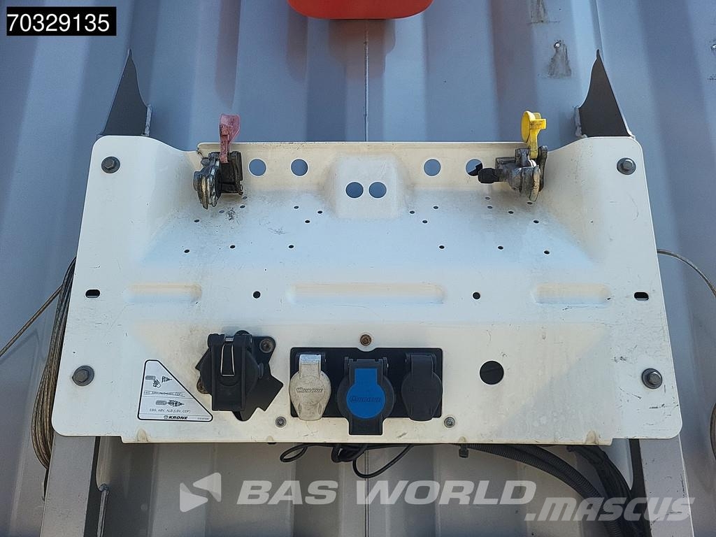 Krone SD Palletenkasten Lift Axle Perdeli yari çekiciler