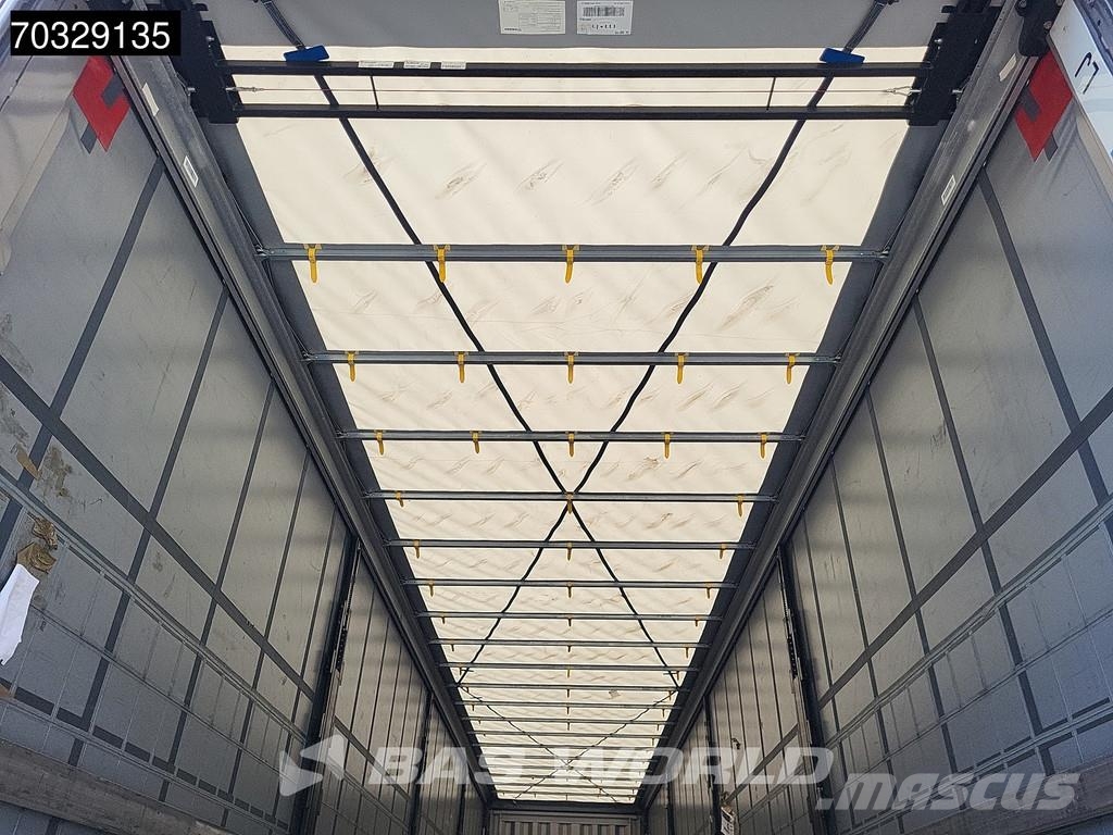 Krone SD Palletenkasten Lift Axle Perdeli yari çekiciler