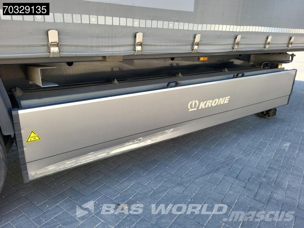 Krone SD Palletenkasten Lift Axle Perdeli yari çekiciler