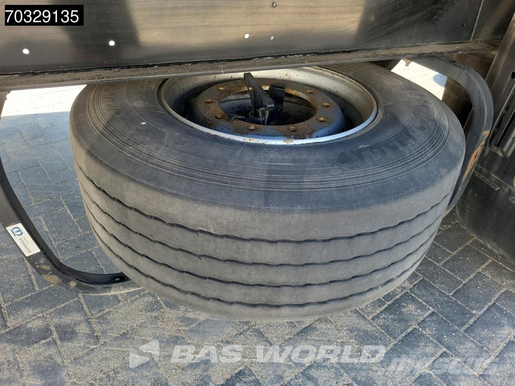 Krone SD Palletenkasten Lift Axle Perdeli yari çekiciler