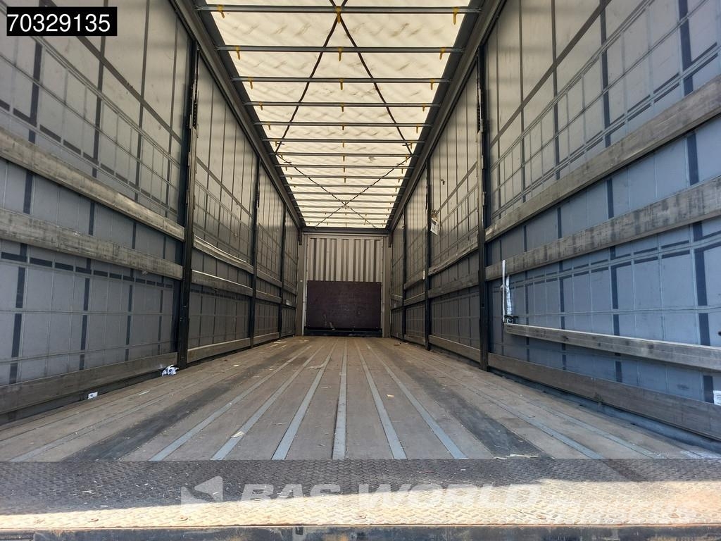 Krone SD Palletenkasten Lift Axle Perdeli yari çekiciler