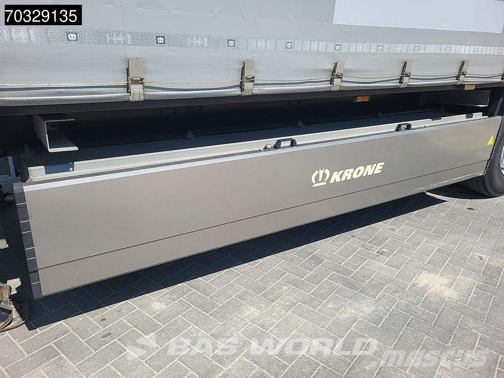 Krone SD Palletenkasten Lift Axle Perdeli yari çekiciler