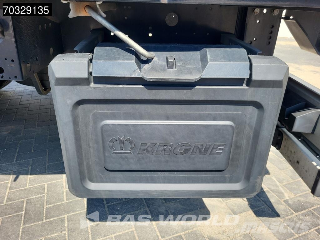 Krone SD Palletenkasten Lift Axle Perdeli yari çekiciler