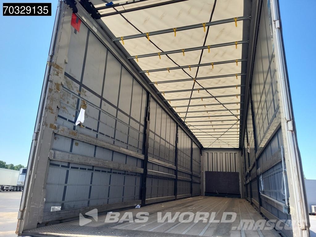 Krone SD Palletenkasten Lift Axle Perdeli yari çekiciler