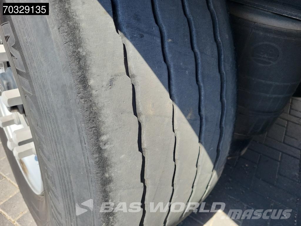 Krone SD Palletenkasten Lift Axle Perdeli yari çekiciler