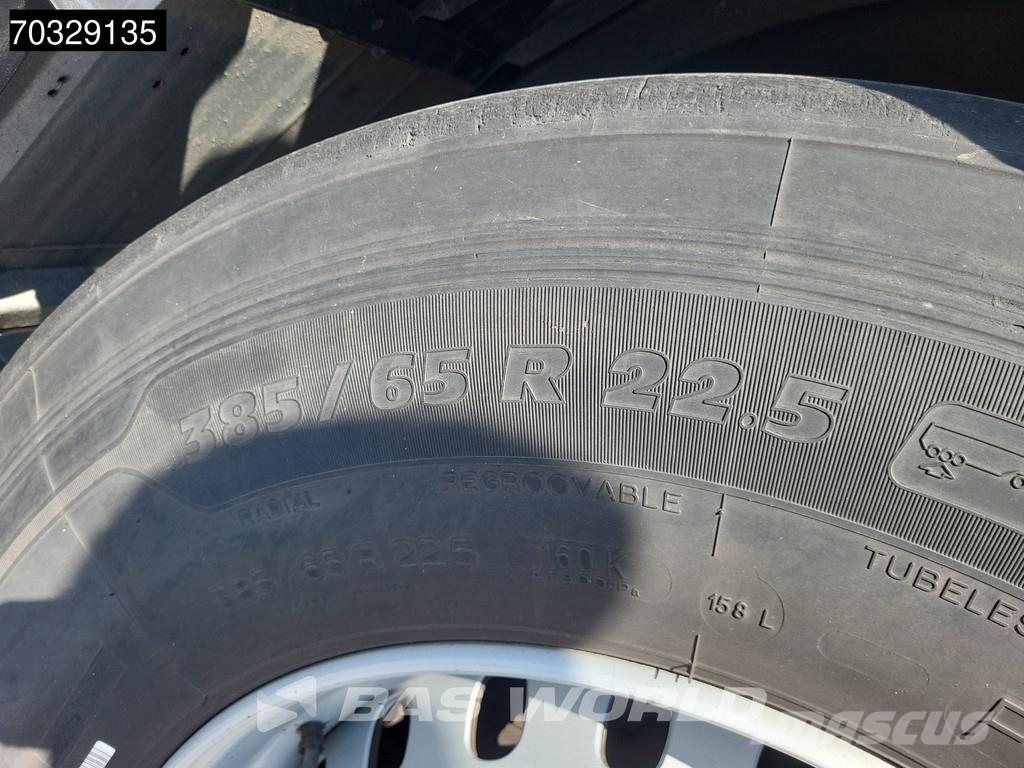 Krone SD Palletenkasten Lift Axle Perdeli yari çekiciler