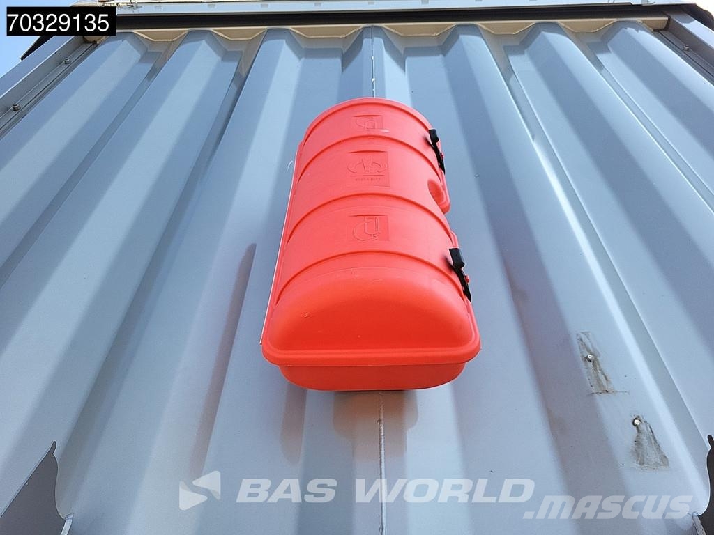 Krone SD Palletenkasten Lift Axle Perdeli yari çekiciler