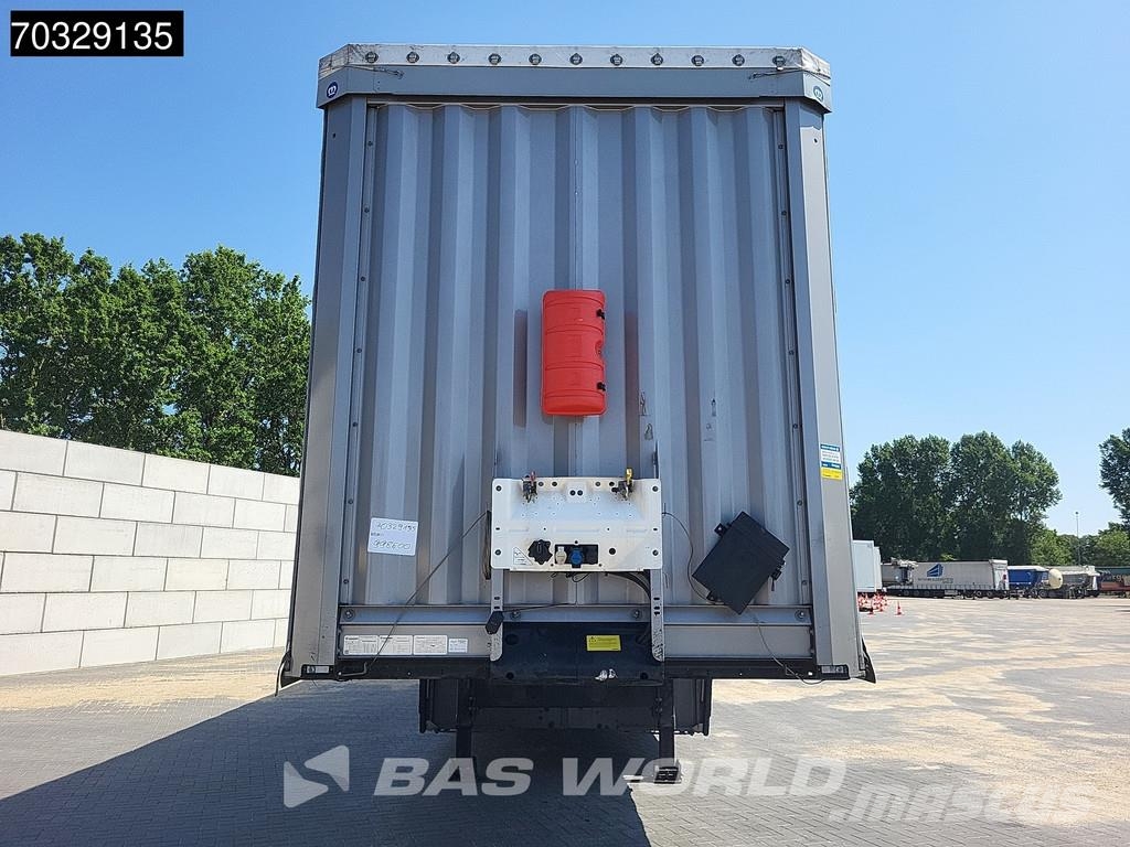 Krone SD Palletenkasten Lift Axle Perdeli yari çekiciler