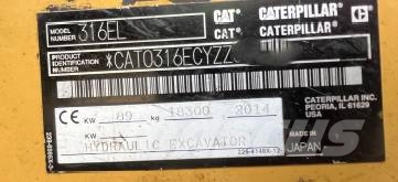 CAT 316 EL Koparki gąsienicowe