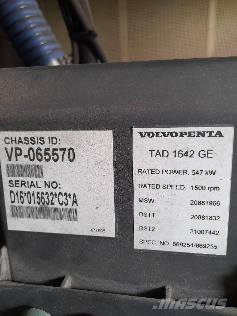 Volvo Penta TAD 1642 GE Diesel Generators