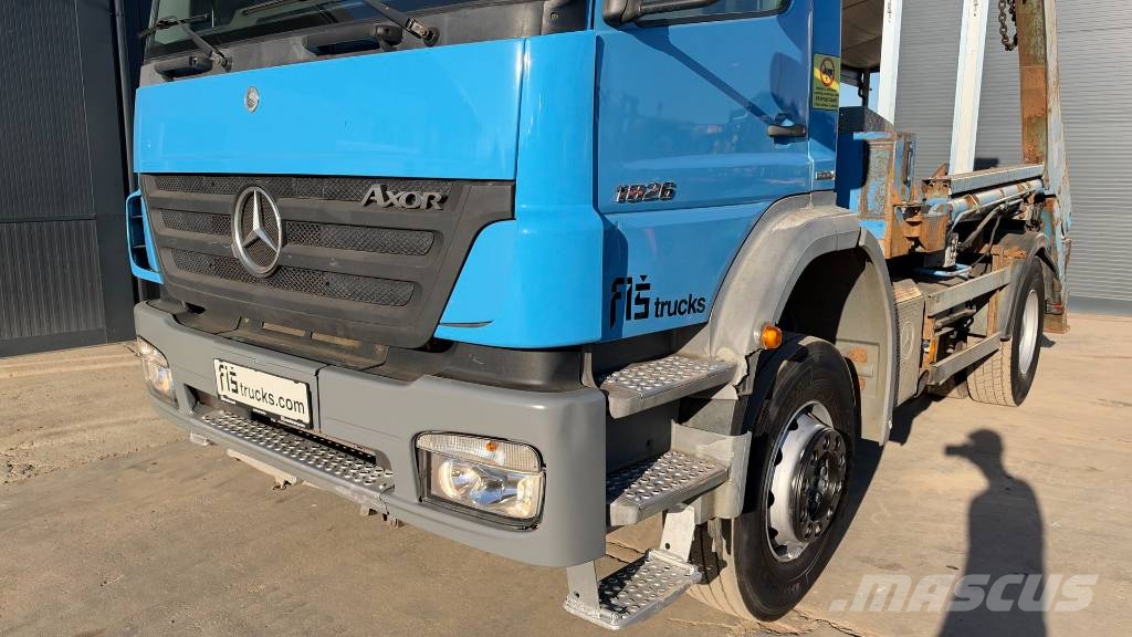 Mercedes-Benz AXOR 1826 4x2 absetz tipper - spring gancho Caminhões Roll-on Roll-off